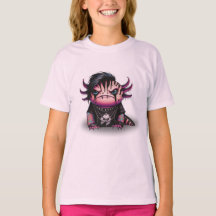 T-shirt Goth Axolotl pour enfants
