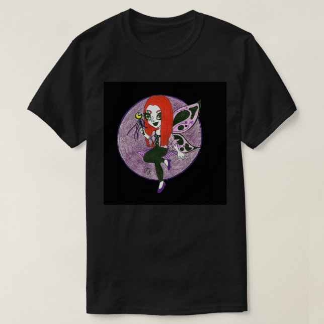 T-shirt Goth fairy (Design devant)