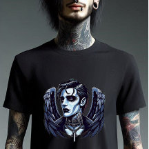 Goth Man Angel Dark Imaginaire art