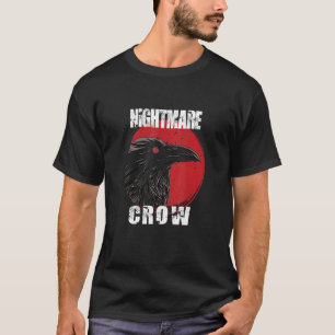 T-shirt Goth occulte corneille horreur cauchemars hallowee