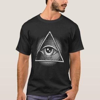 T-shirt Goth Satané Punk Pagan Dieu Illuminati Eye Tank à