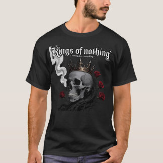 T-shirt Gothic King Skull