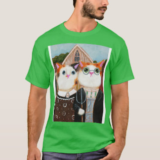 T-shirt gothique américain