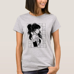 T-shirt Gothique Femme Anime