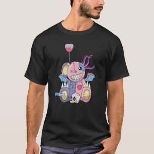 T-shirt Gothique Pastel Teddy Bat Voodoo Déplaisant 2