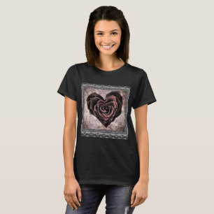 T-shirt gothique Rose Valentine