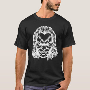 T-shirt Gothique Tête en colère Joker Goth Occult