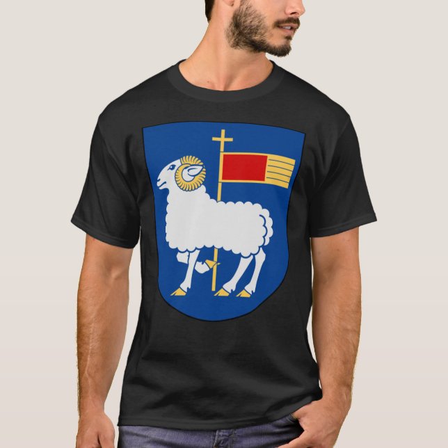 T-shirt Gotland Coat of Arms Classic (Devant)