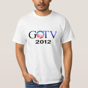 T-shirt GOTV Sortez du vote pour Obama 2012
