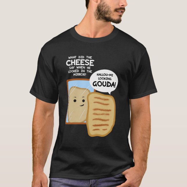 T-shirt Gouda Fromage passionné Turophile Cheesemaker Chee (Devant)