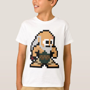 T-shirt Gouken à 8 bits
