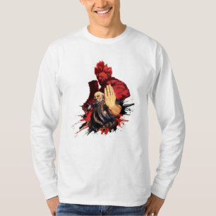 T-shirt Gouken contre Akuma