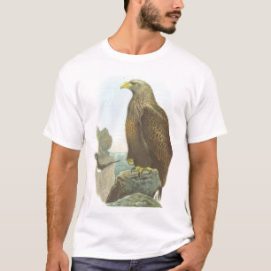 T-shirt Gould - albicilla Blanc-Coupé la queue d'Eagle -