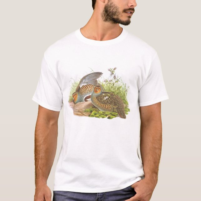 T-shirt Gould - perdrix - perdix de Perdix (Devant)