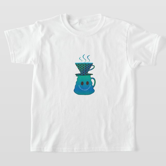 T-shirt goûter l'expérience (Poser)
