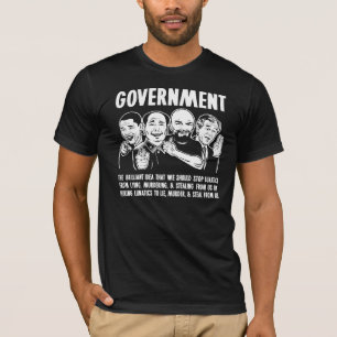 T-shirt Gouvernement Lunatics