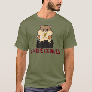 T-shirt GPDR Plus De Cookies Hamster - Drôle RGPD