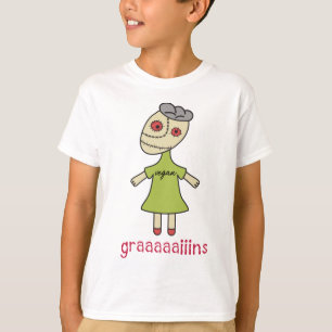 T-shirt Graaaaiins Vegan Zombie