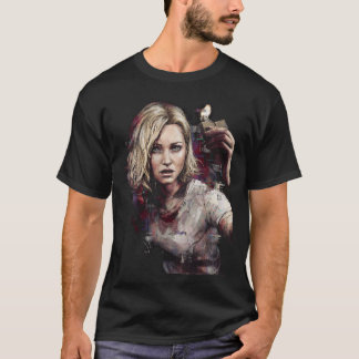 T-shirt Grace Ashcroft RE9 FBI Technique Horreur Non-Comba