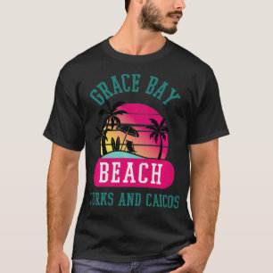 T-shirt Grace Bay Beach Turks and Caicos Islands Beach Pal