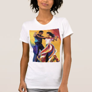 T-shirt Grace in Motion : Esprit flamenco"