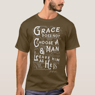 T-shirt Grace Inspiration Charles Spurgeon Citation Christ
