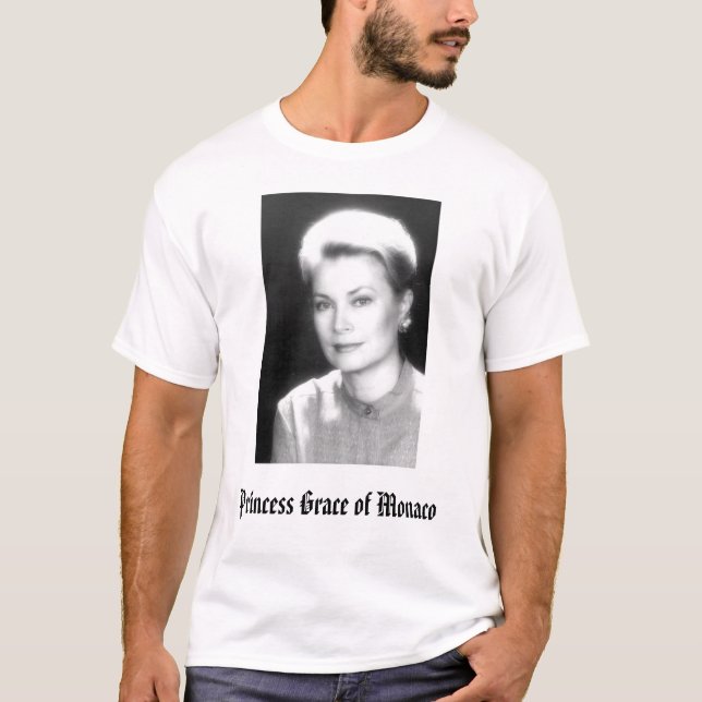 T-shirt Grâce, princesse Grace du Monaco (Devant)