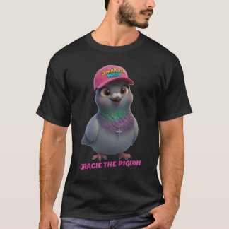 T-shirt Gracie le pigeon