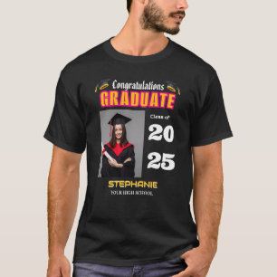 T-shirt Graduate Photo Graduation Félicitations sur mesure