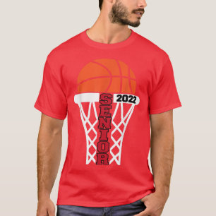 T-shirt Graduate Senior Class 2022 Graduation Basketball P