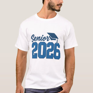 T-shirt Graduation 2026" "Senior Class of 2026" Retro