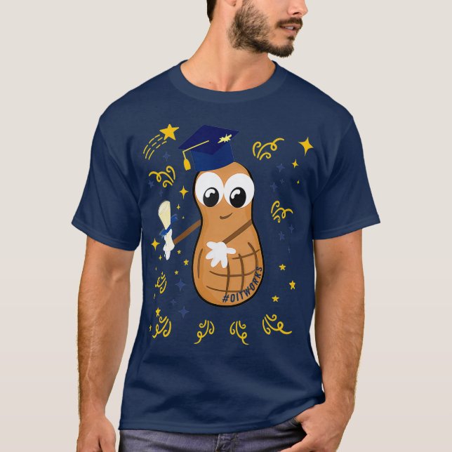 T-shirt Graduation Arachide flottante OIT (Devant)