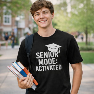 T-shirt Graduation cap citation drôle