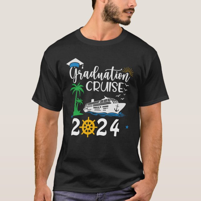 T-shirt Graduation Croisière sur mesure Année Correspondan (Devant)