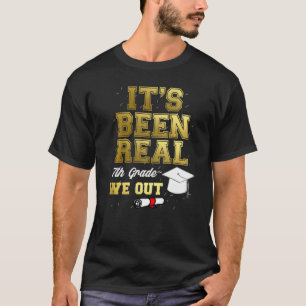 T-shirt Graduation De 7E Année Nous Sortons Dernier Jour D