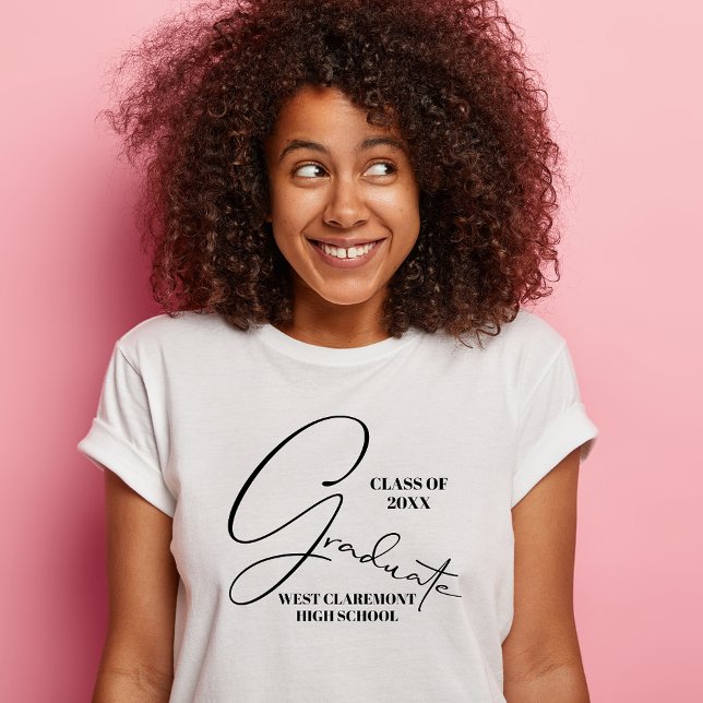 T-shirt Graduation moderne (Créateur téléchargé)