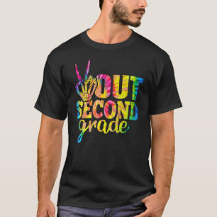 T-shirt Graduation Paix main déconnexion deuxième année Cr