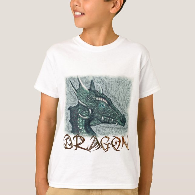 T-shirt Graelle la magie Elle Dragon Imaginaire Art (Devant)