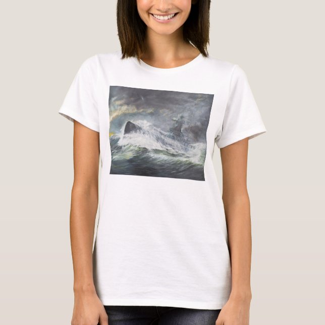 T-shirt Graf Spee entre dans l'Océan Indien le 3 novembre (Devant)