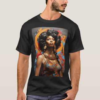 T-shirt Graffiti Art Forme : Mois de l'histoire noire