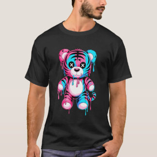 T-shirt Graffiti Art Tigre Tigres Fondants