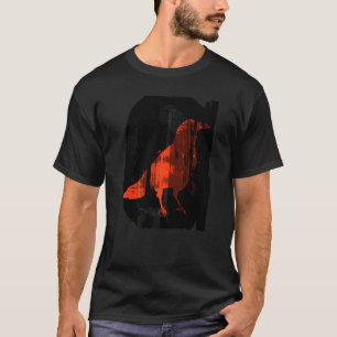 T-shirt Graffiti Artistique Long Tee - shirt Peinture Femm