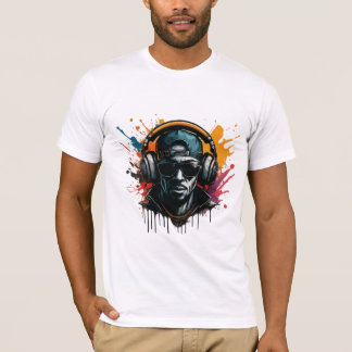 T-shirt Graffiti Beats, Splashed Beats