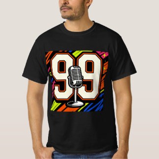 T-Shirt Graffiti Bold Street 99 & Microphone – Rét