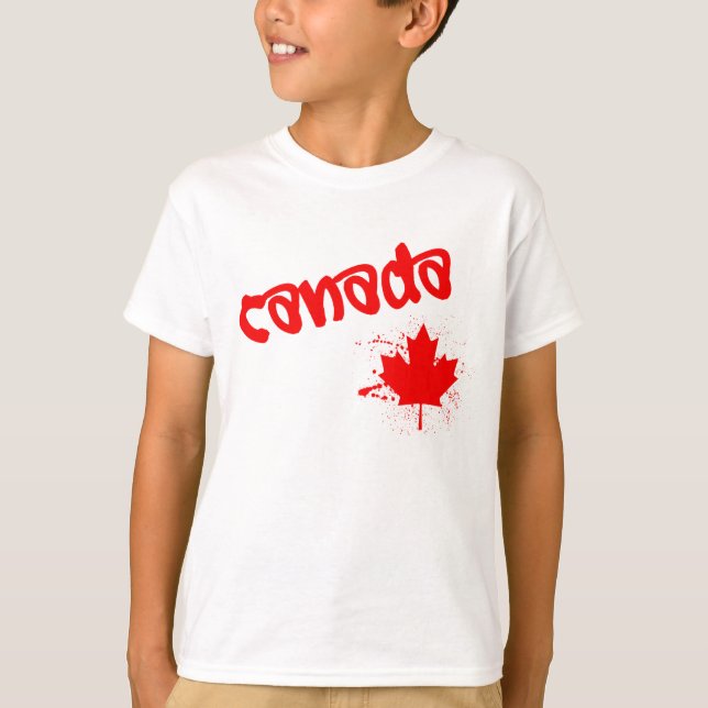 T-shirt Graffiti Canada (Devant)