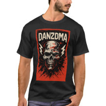 T-shirt Graffiti DANZDMA - SKULL
