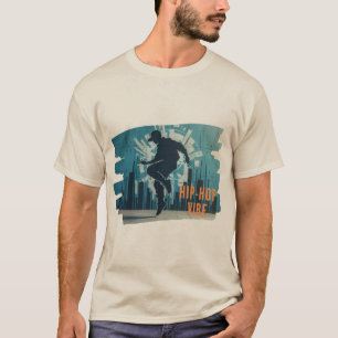 T-shirt Graffiti de danseur de hip-hop