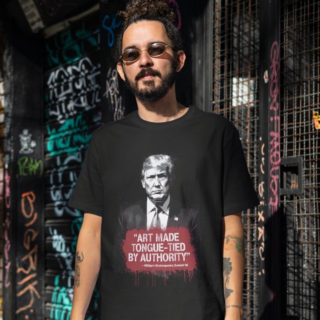 T-shirt Graffiti de Shakespeare (Citation de Shakespeare) (Créateur téléchargé)