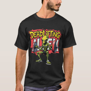 T-shirt graffiti de style alien