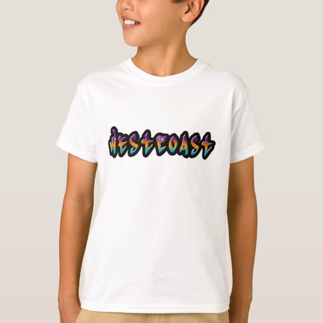 T-shirt Graffiti de Westcoast (Devant)